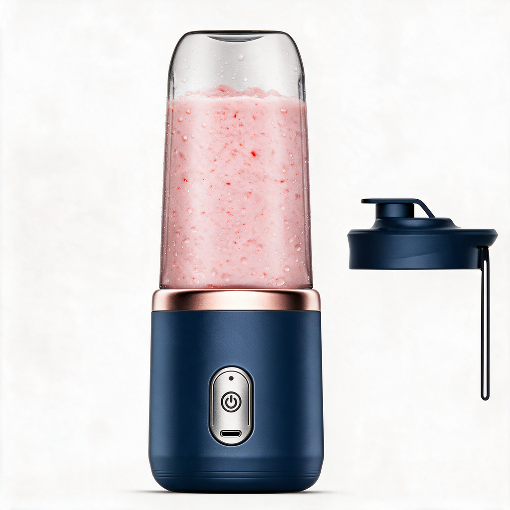 Mixeur portable 6 lames — Bleu foncé de Tunisie